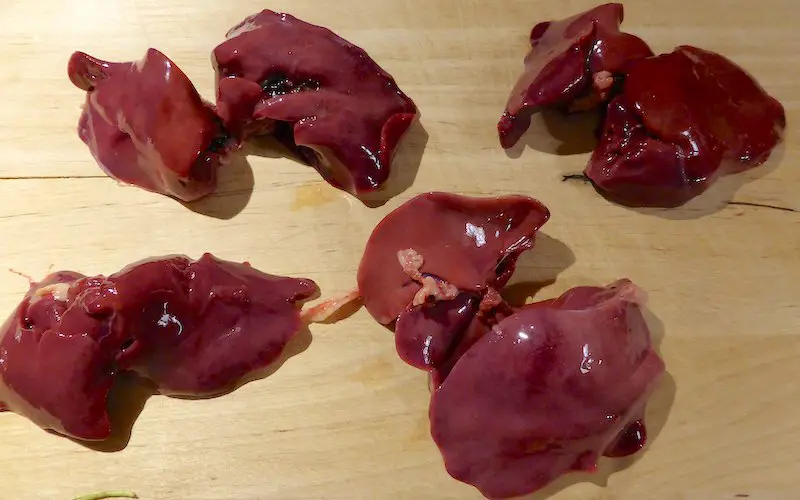 raw chicken liver for puppies